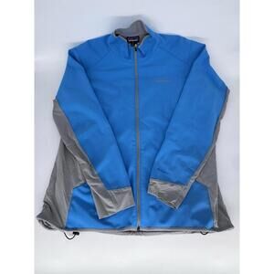Patagonia Polartec Men’s Lightweight Jacket XL Blue Grey Full Zip**Read Descrip*